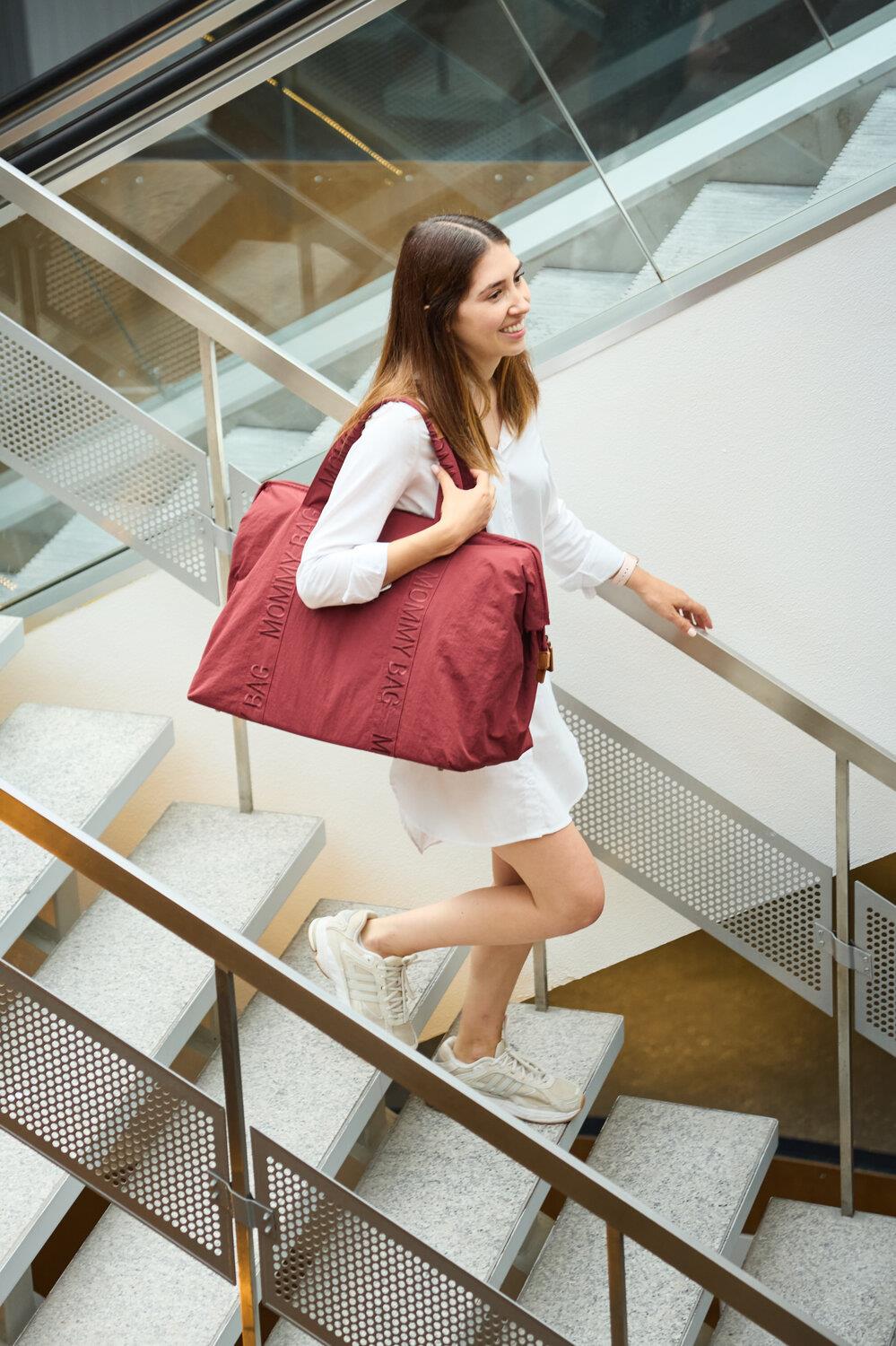 Mommy Bag Çanta, Urban Burgundy Kategorisiz Childhome