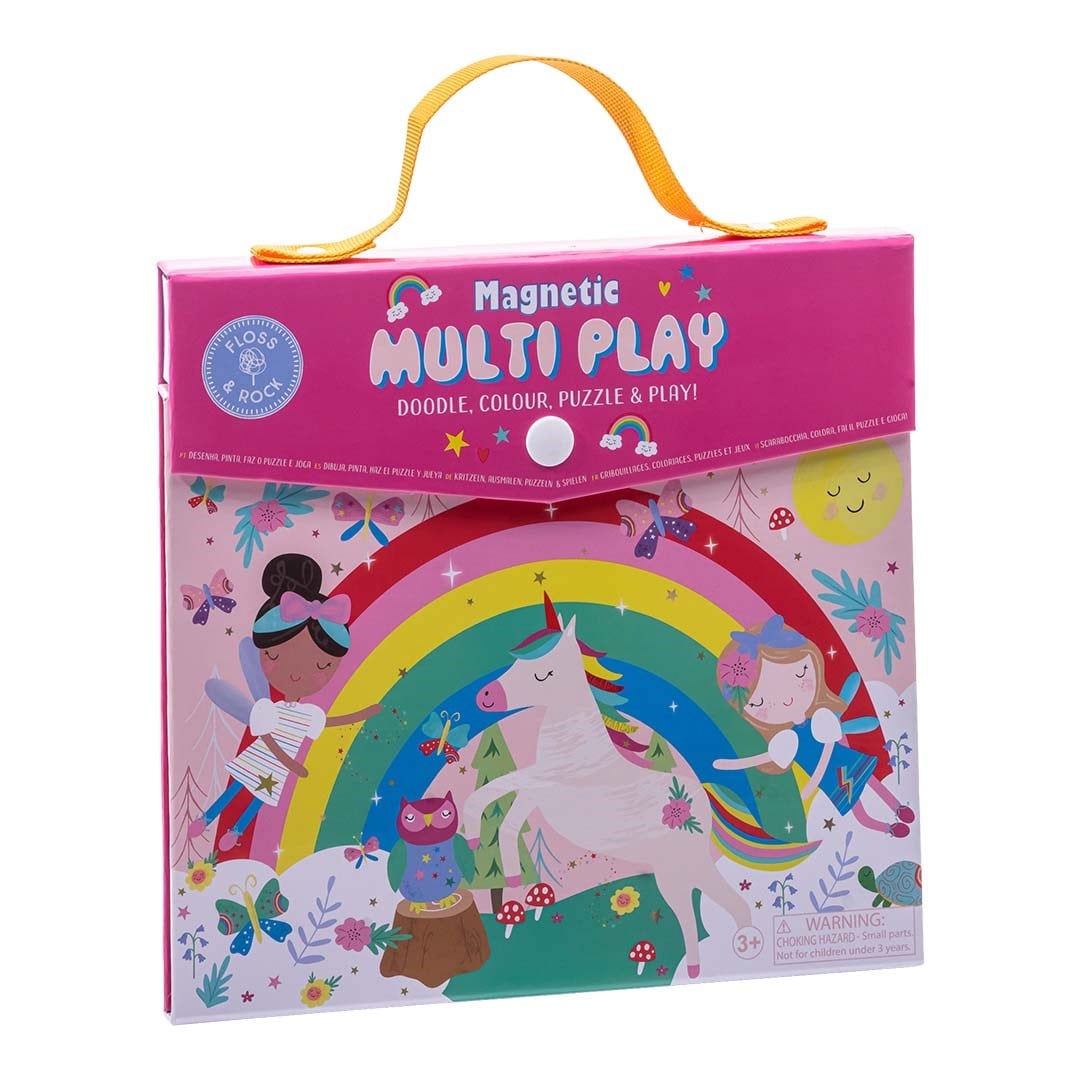 FLOSS & ROCK Mıknatıslı Çoklu Oyun Seti / Rainbow Fairy * YENİ* Kategorisiz Floss&Rock