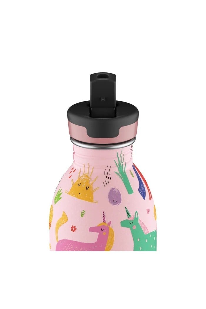 24Bottles Kids Bottle Pipetli Paslanmaz Çelik Çocuk Su Matarası 500 ml, Magic Friends Kategorisiz 24Bottles
