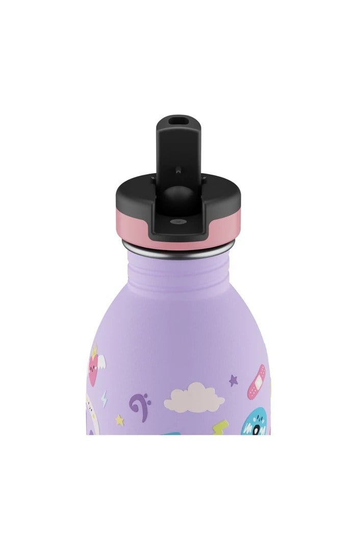 24Bottles Kids Bottle Pipetli Paslanmaz Çelik Çocuk Su Matarası 500 ml, Music Friends Kategorisiz 24Bottles