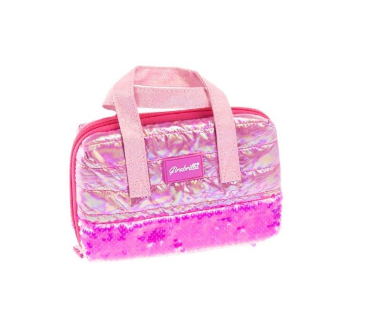 Puffer Makyaj Seti, Koyu Pembe Oje & Ruj Girabrilla