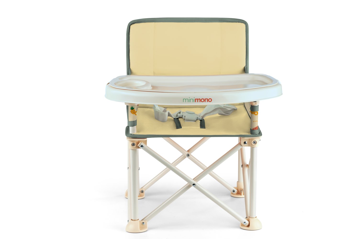 Minimono Plus Portatif  Mama Sandalyesi, Karpuz & Ananas Kategorisiz Minimono