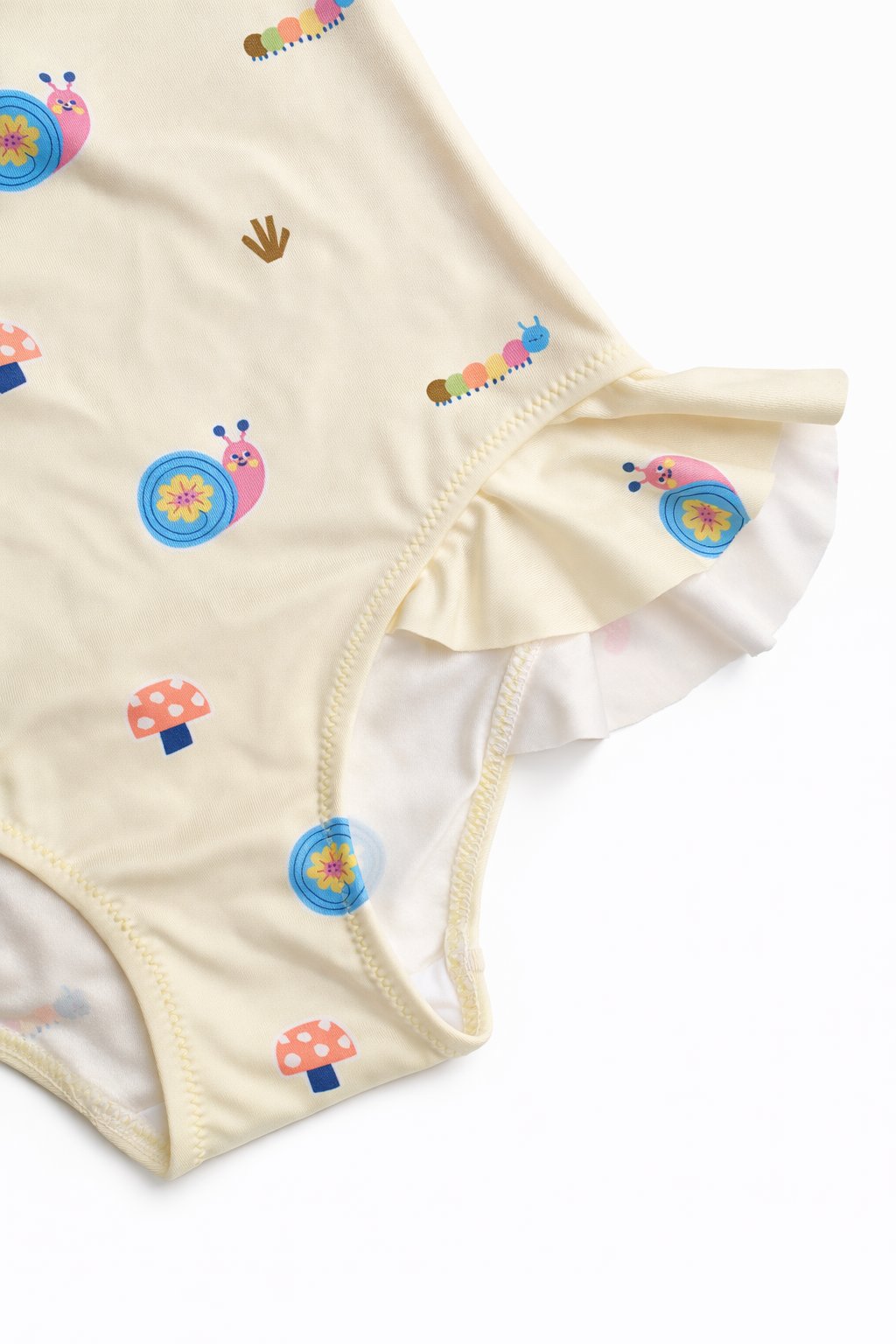 Lille Trove, Sunny Snail Garden UV Korumalı Mayo 6-12 Ay Kategorisiz Lille Trove