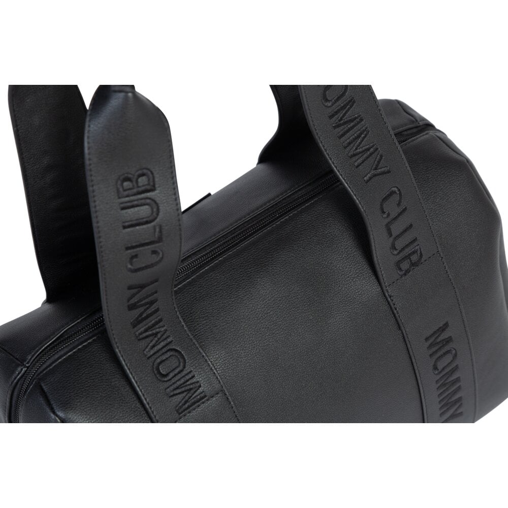 Mommy  Club Bag, Vegan Deri Siyah Mommy Bag Childhome