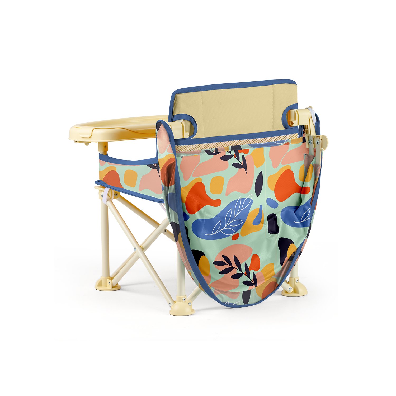 Minimono PlusUp Tenteli Portatif  Mama Sandalyesi, Flora Kategorisiz Minimono