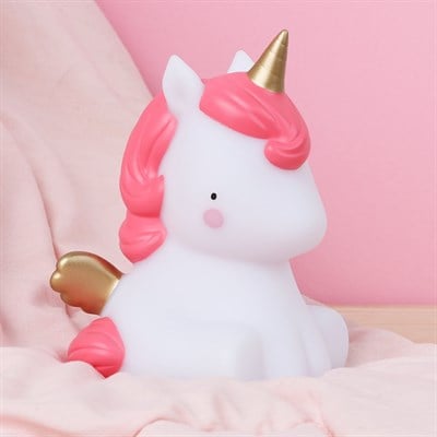 A Little Lovely Company Mini Unicorn Altın Lamba Aydınlatma