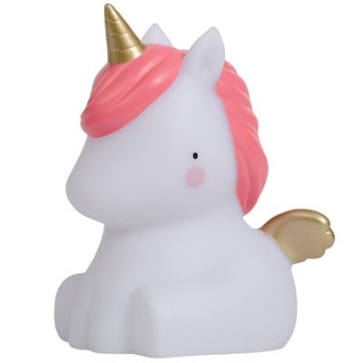 A Little Lovely Company Mini Unicorn Altın Lamba Aydınlatma