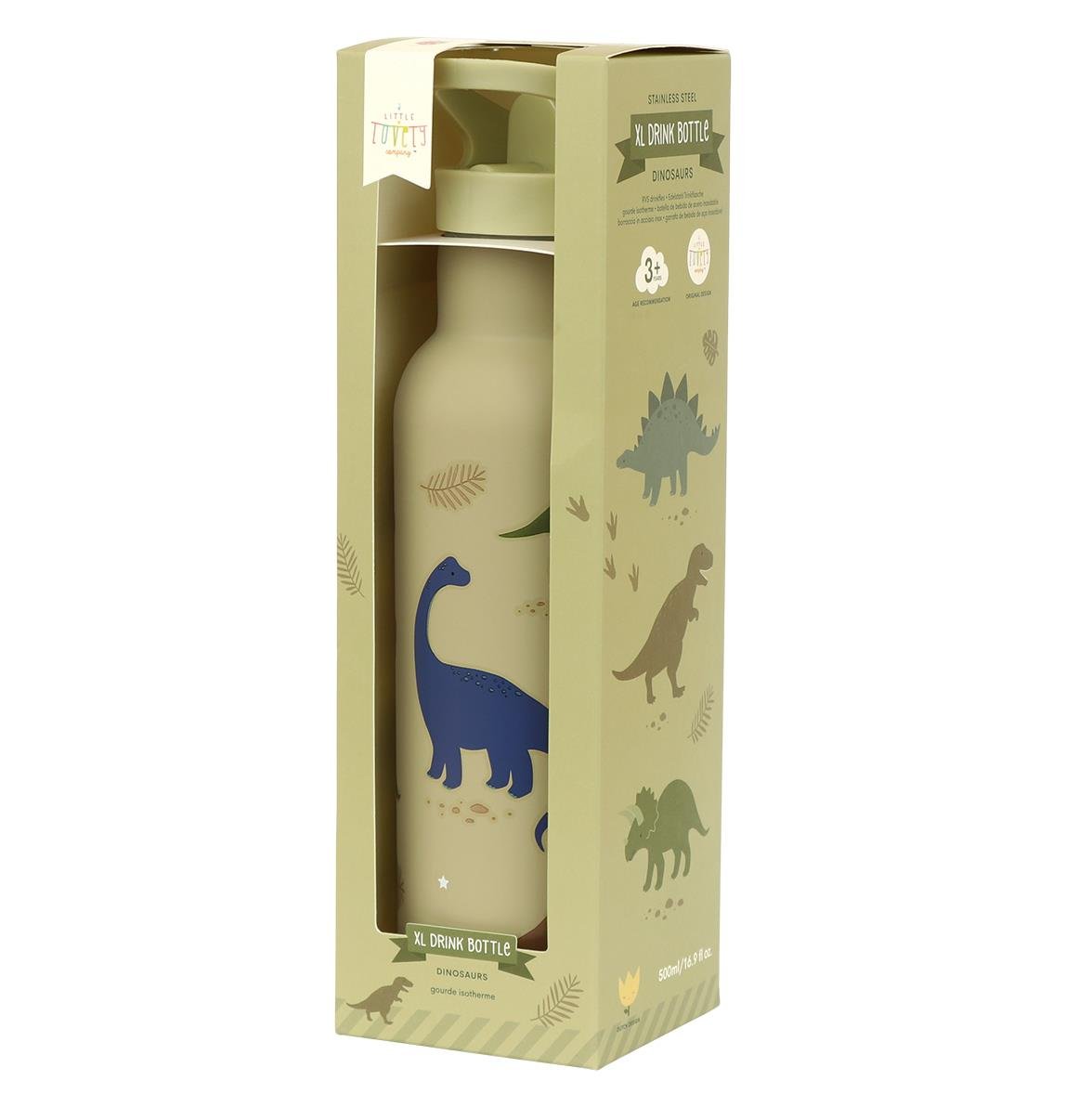 Termos Pipetli Suluk, Dinosaurs (500 ml) Kategorisiz A LITTLE LOVELY COMPANY