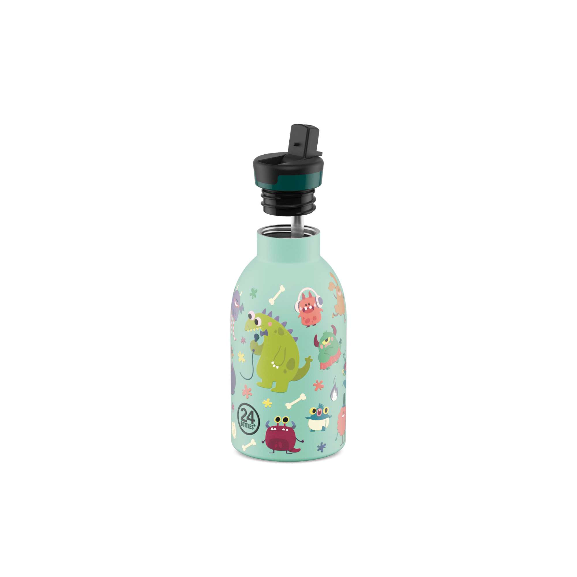 24Bottles Kids Bottle Pipetli Paslanmaz Çelik Termos 330 ml, Spooky Friends Kategorisiz 24Bottles