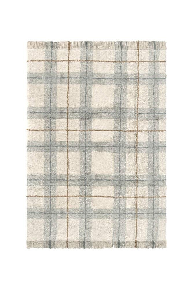 Lorena Canals Çocuk Odası Halısı, Tartan Blue Sage, S Kategorisiz Lorena Canals