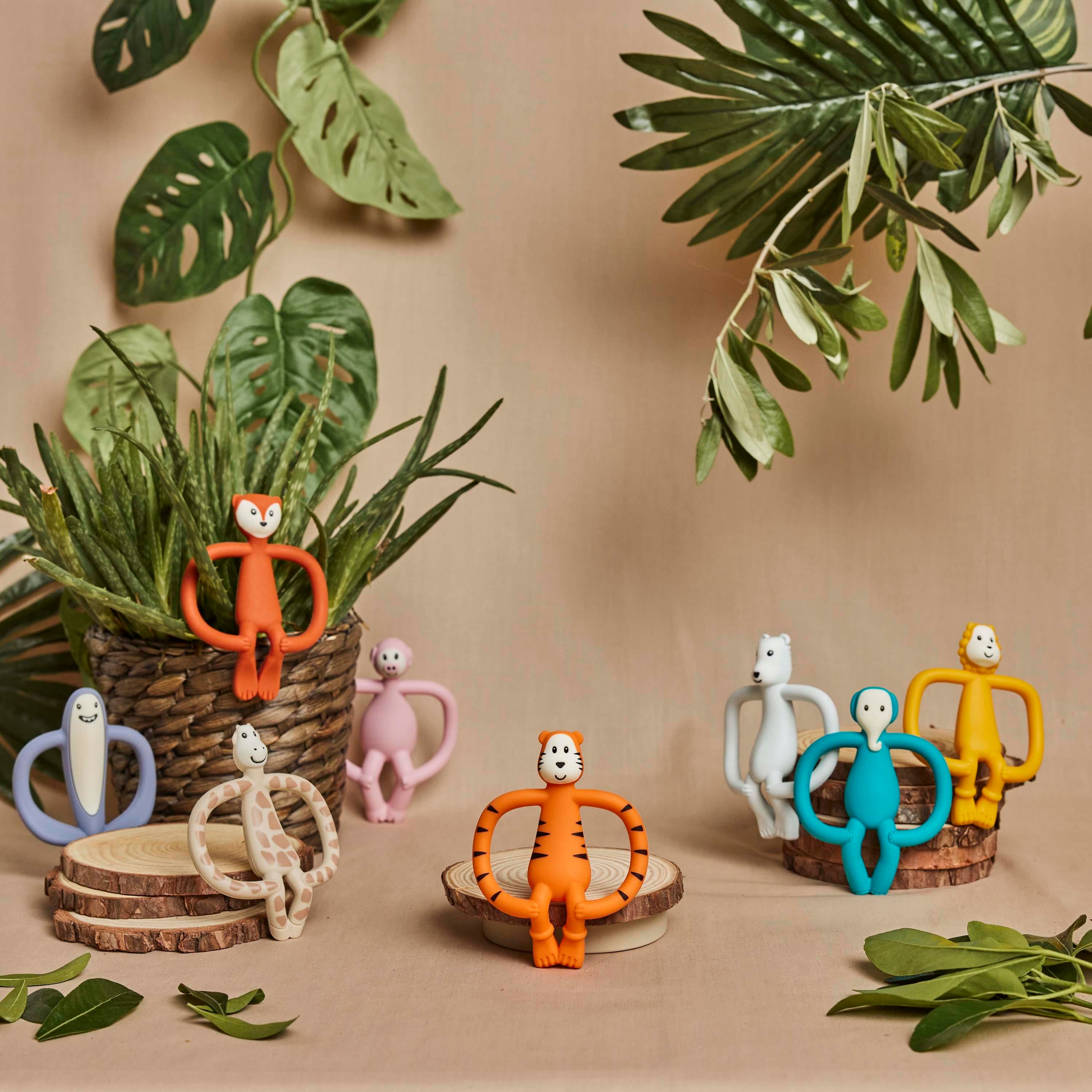 Matchstick Monkey Silikon Diş Kaşıyıcı, Gigi Giraffe Kategorisiz Matchstick Monkey