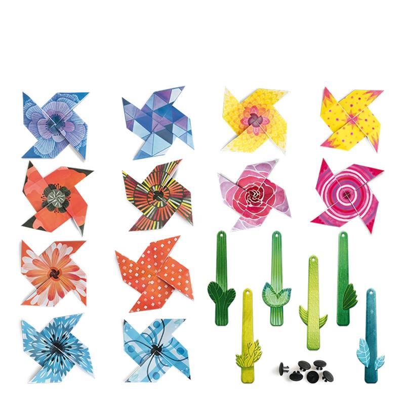 Adım Adım Origami - Rüzgar Gülü