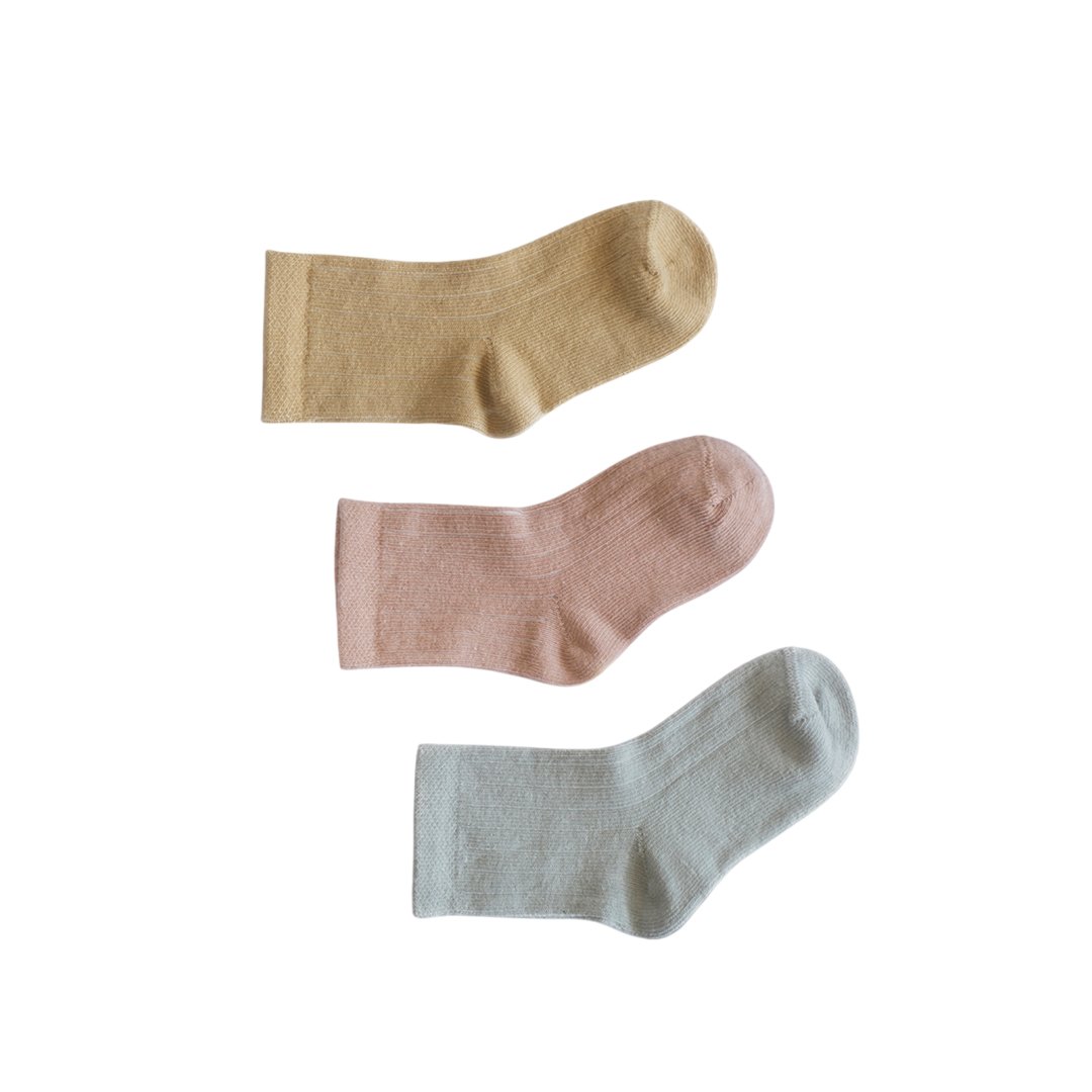 Lille Trove, 3lü Çorap Seti / Nude Kategorisiz Lille Trove