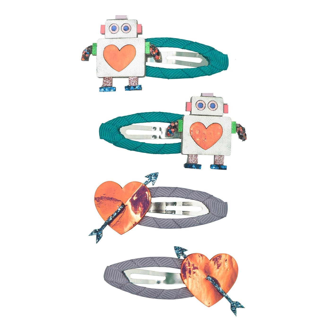 Mimi & Lula Robot Clip 4’lü Toka Kategorisiz Mimi & Lula