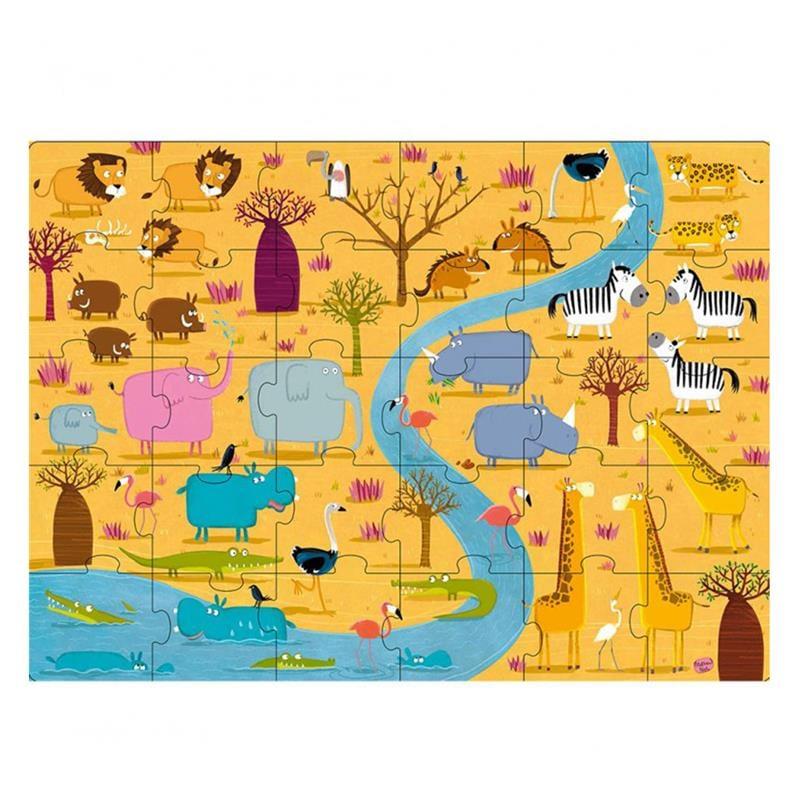 Animals Of Africa Giant Puzzle