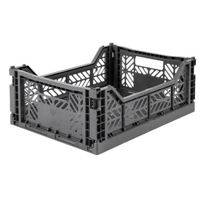 Ay-kasa Katlanabilir Midibox Kasa, Stone Grey Katlanabilir Kasalar