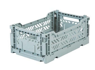 Ay-kasa Katlanabilir Minibox Kasa, Pale Blue Katlanabilir Kasalar