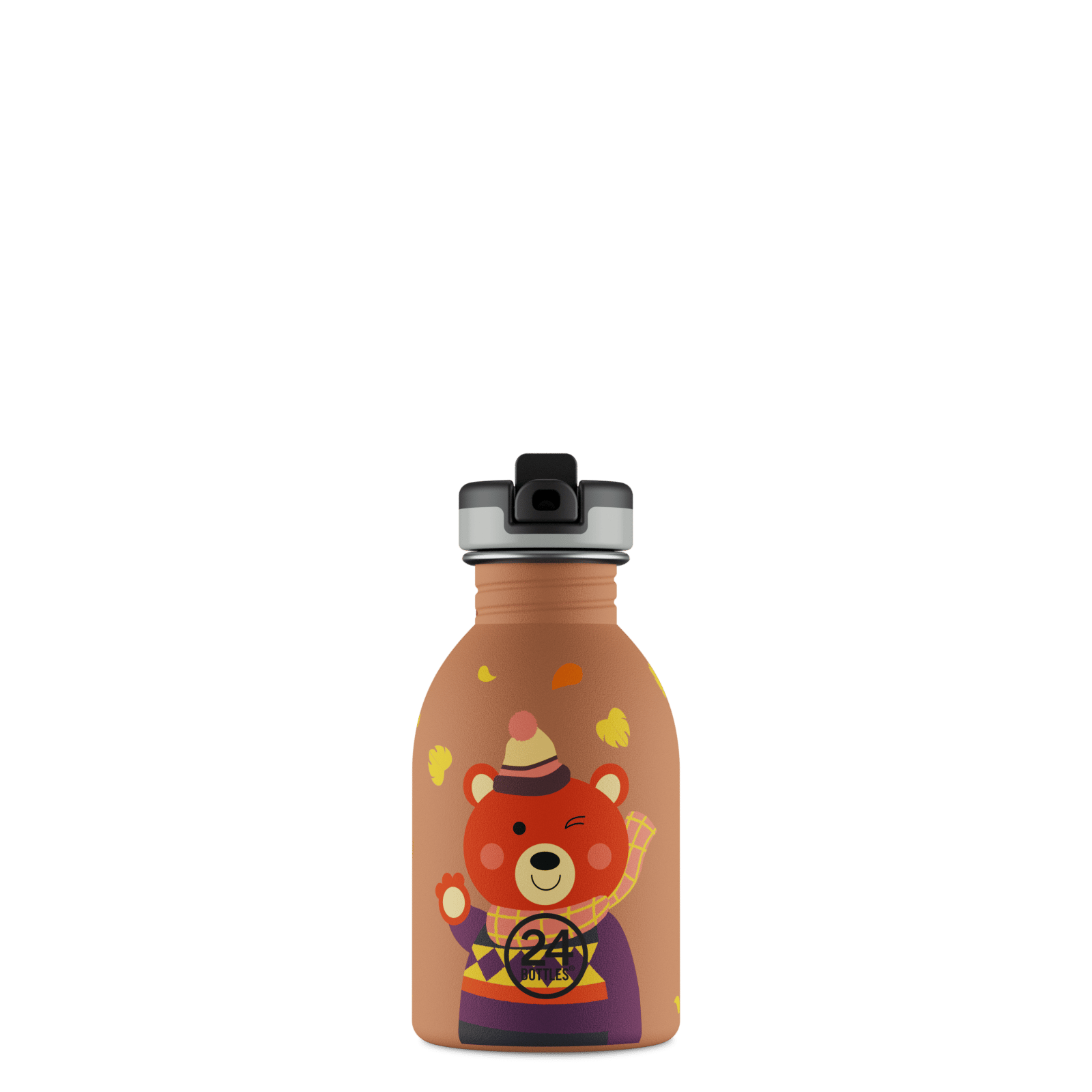 24Bottles Kids Bottle Paslanmaz Çelik Çocuk Su Matarası 250 ml, Sweet Bear Kategorisiz 24Bottles