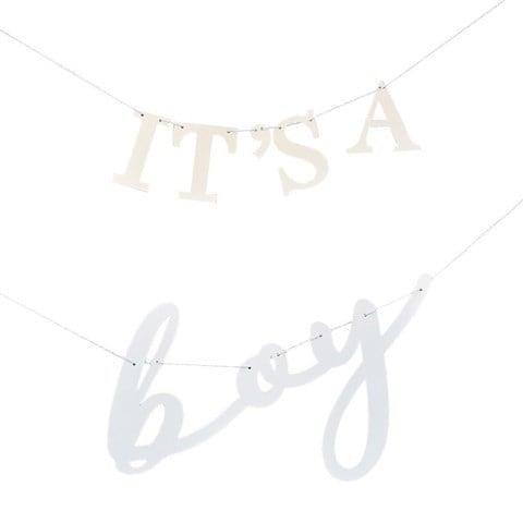Baby Shower Asılan Süs - It's A Boy