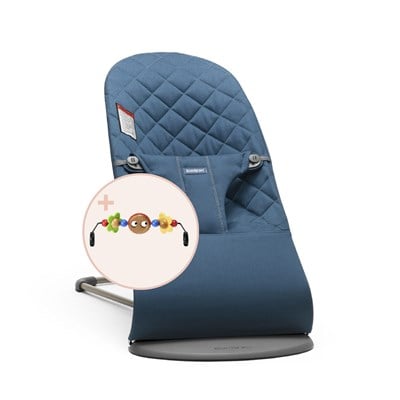 Babybjörn Balance Bliss Ana Kucağı Cotton Oyuncaklı / Midnight Blue