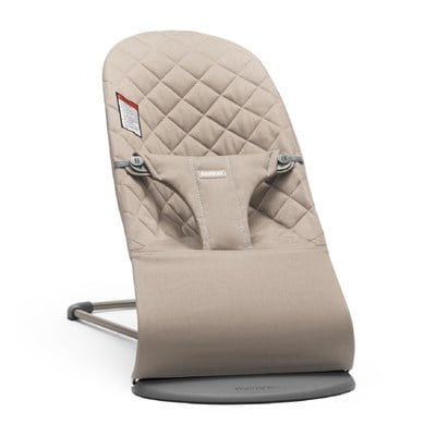 BabyBjörn Balance Bliss Ana Kucağı Cotton Oyuncaklı / Sand Grey & Yedek Kılıf Cotton / Anthracite
