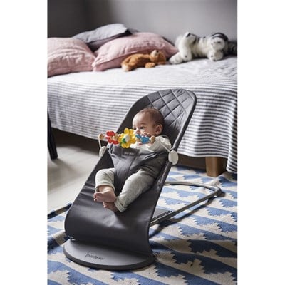 Babybjörn Balance Bliss Ana Kucağı Cotton Oyuncaklı /Anthracite & Kanguru Mini 3D Cotton Jersey / Charcoal Grey