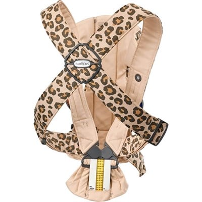 BabyBjörn Bliss Ana Kucağı & Kanguru Mini Cotton Yenidoğan Seti / Beige Leopard