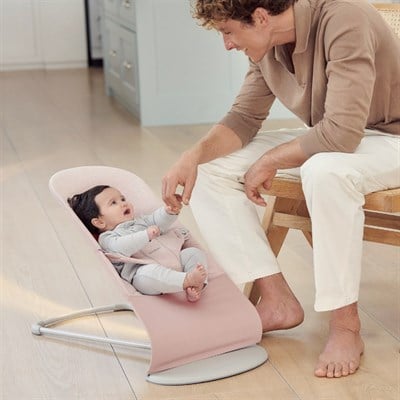 BabyBjörn Bliss Ana Kucağı & Kanguru Mini 3D Cotton Jersey Yenidoğan Seti / Light Pink