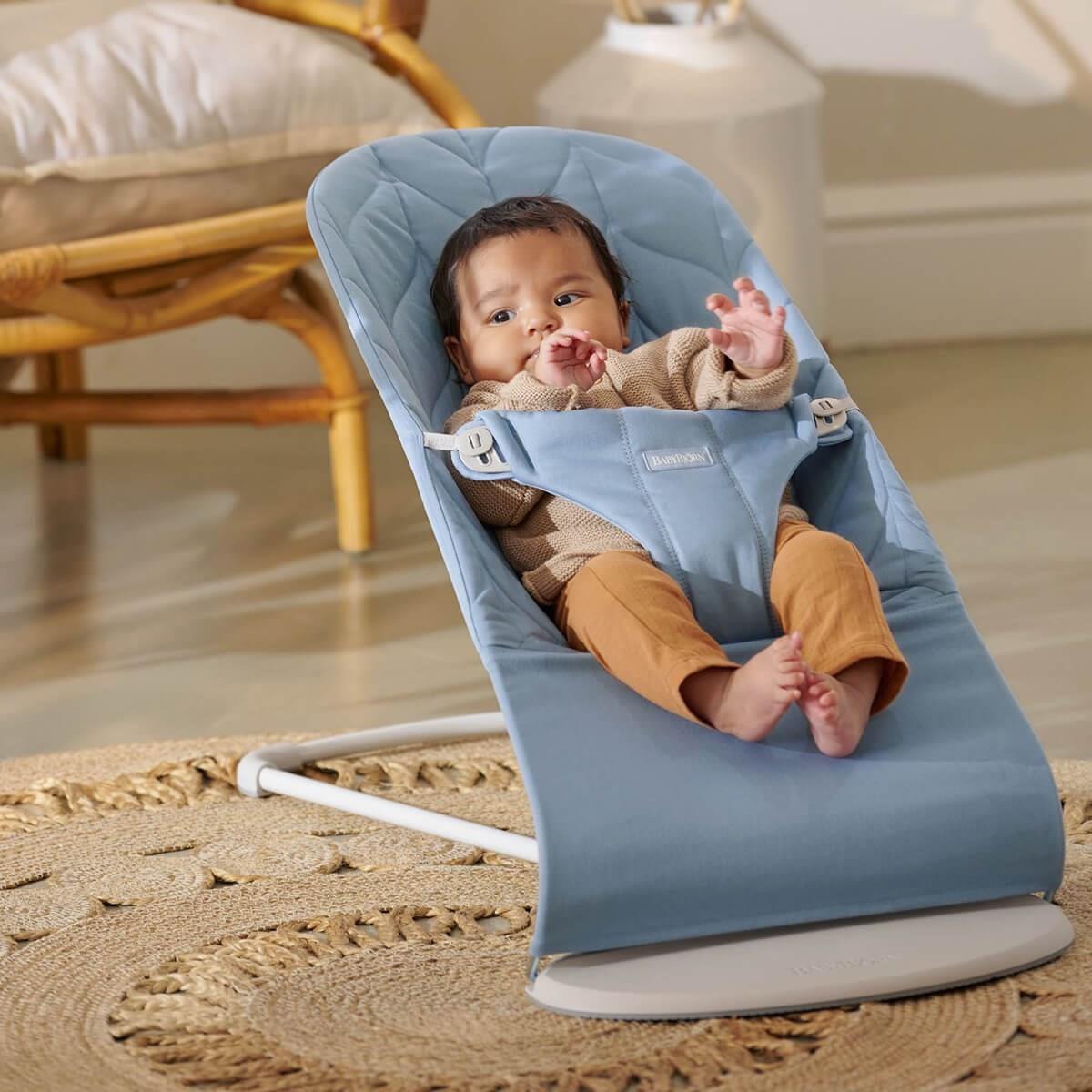 BabyBjörn Bliss Ana Kucağı Petal Cotton / Blue