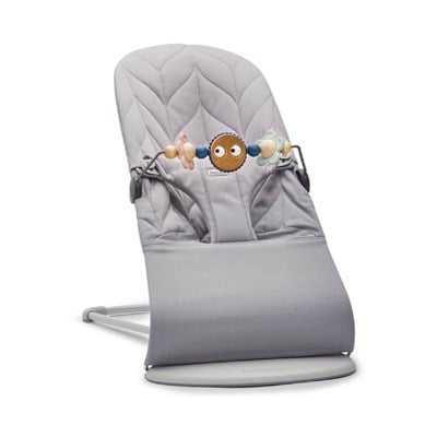 BabyBjörn Bliss Ana Kucağı Petal Cotton Oyuncaklı & Kanguru Mini 3D Cotton Jerse / Light Grey