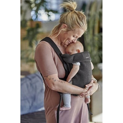 BabyBjörn Kanguru Mini 3D Cotton Jersey / Charcoal Grey