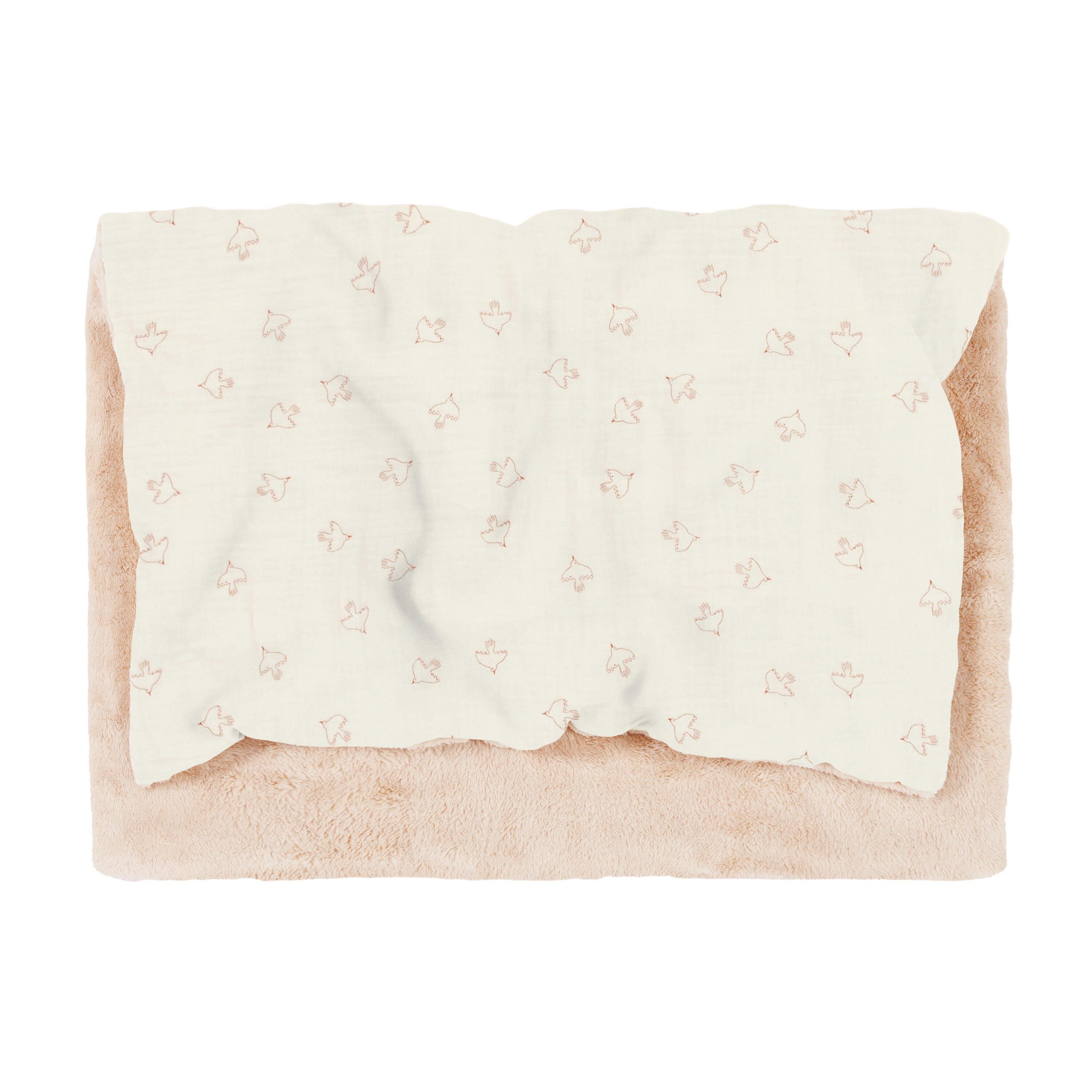 Nobodinoz Wabi Sabi Bebek Battaniye, Brown Hoshi Birds Kategorisiz NOBODINOZ