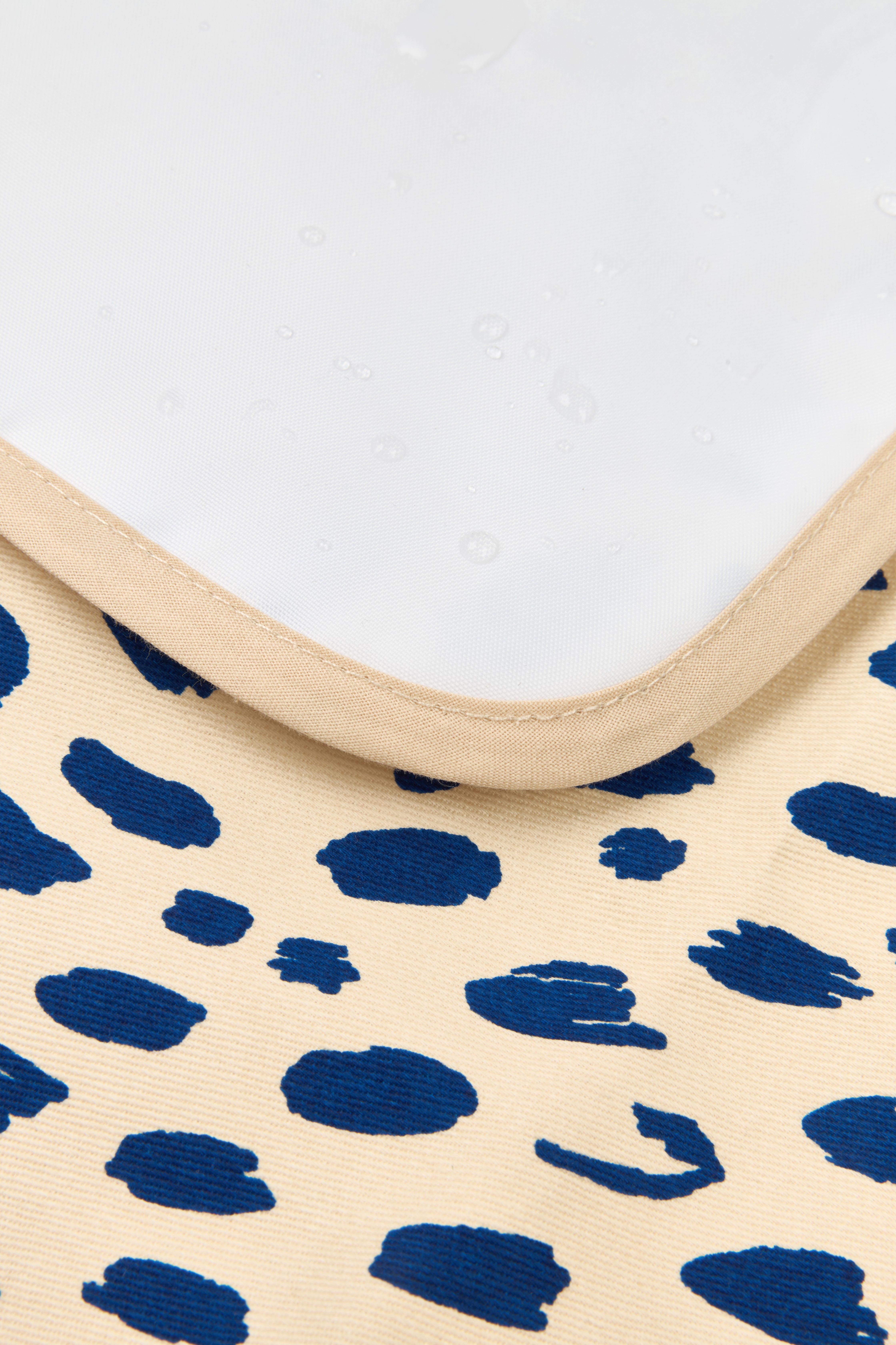 Hyde Park Su Geçirmez Alt Değiştirme Matı, Leonie Blue Alt Açma Minderi NOBODINOZ