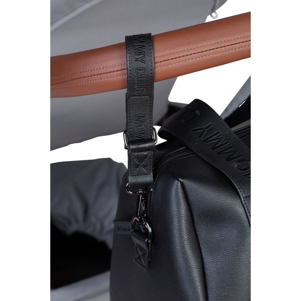 Mommy  Club Bag, Vegan Deri Siyah Mommy Bag Childhome