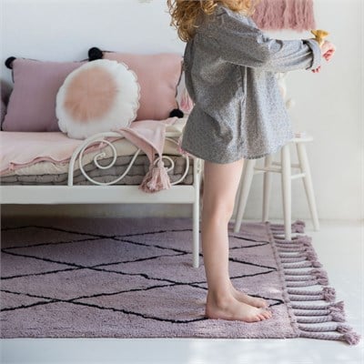 BEREBER Halı Gül Kurusu