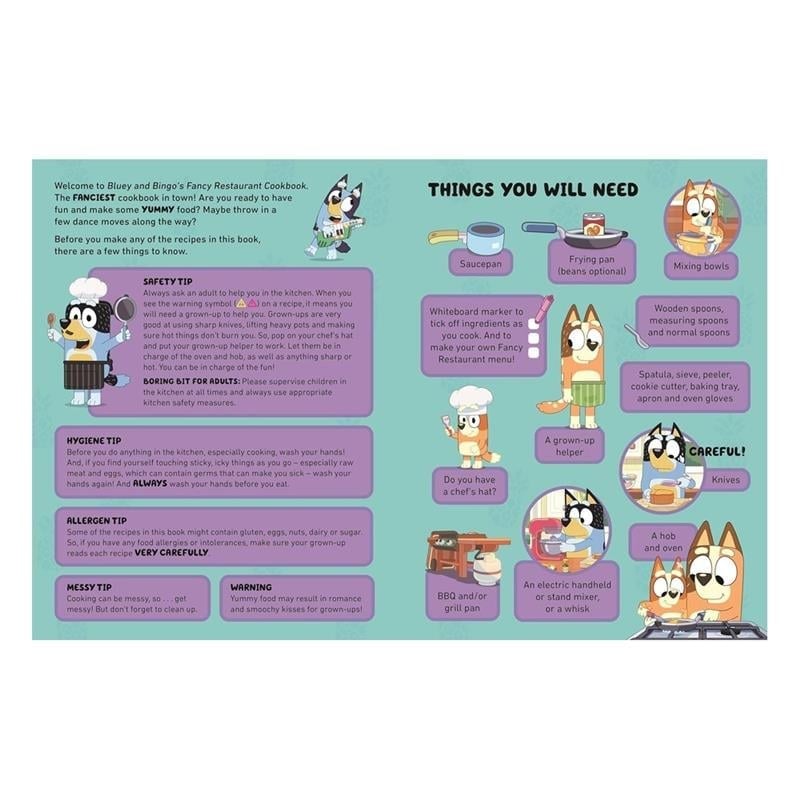 Bluey -Bluey and Bingo s Fancy Restaurant Cookbook