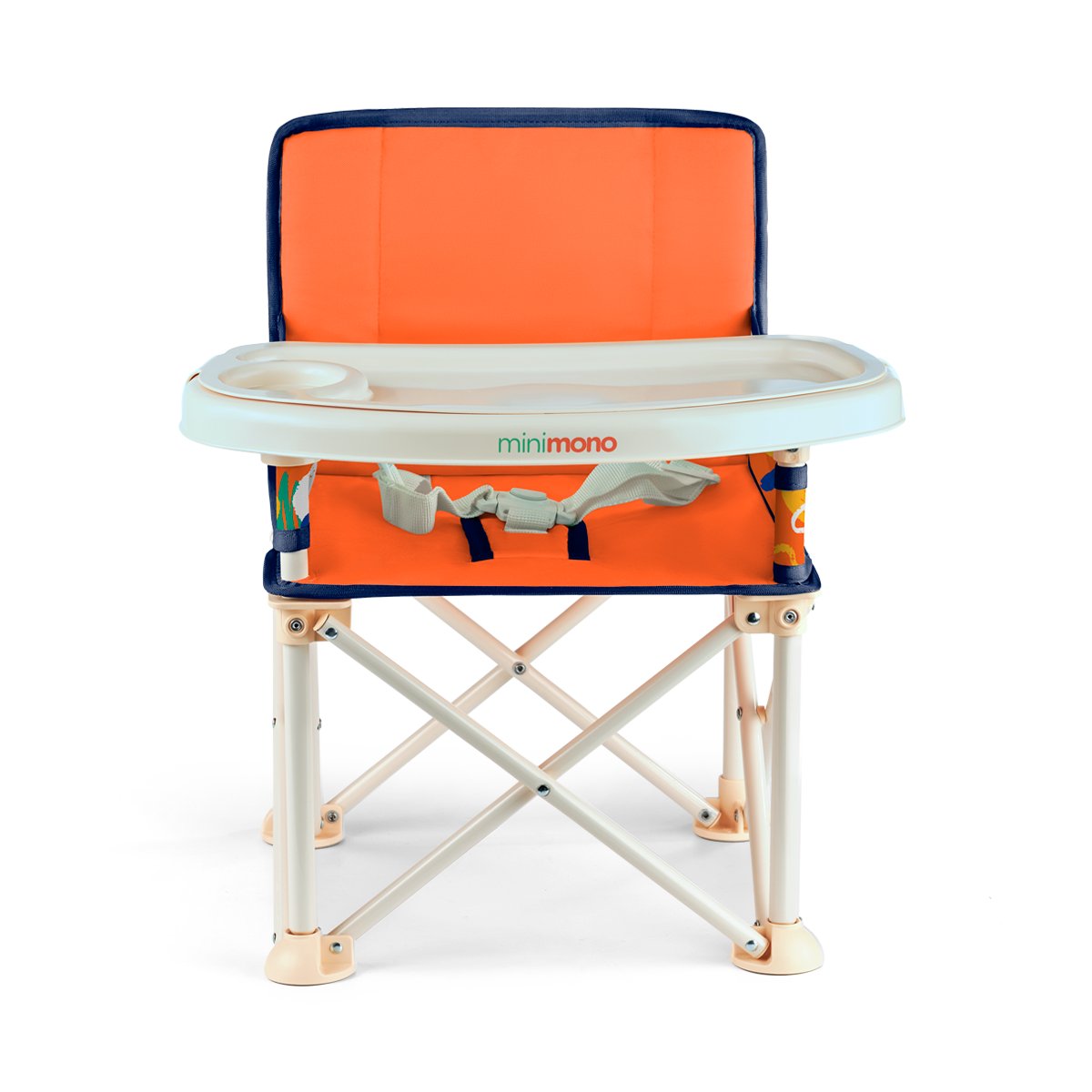 Minimono Plus Portatif  Mama Sandalyesi, Tuval Kategorisiz Minimono