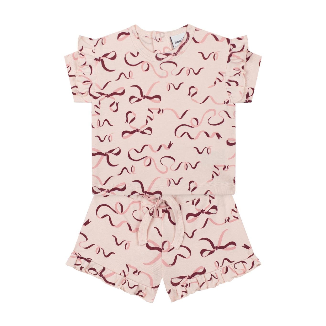Kurdele Şortlu Set Kategorisiz Antebies