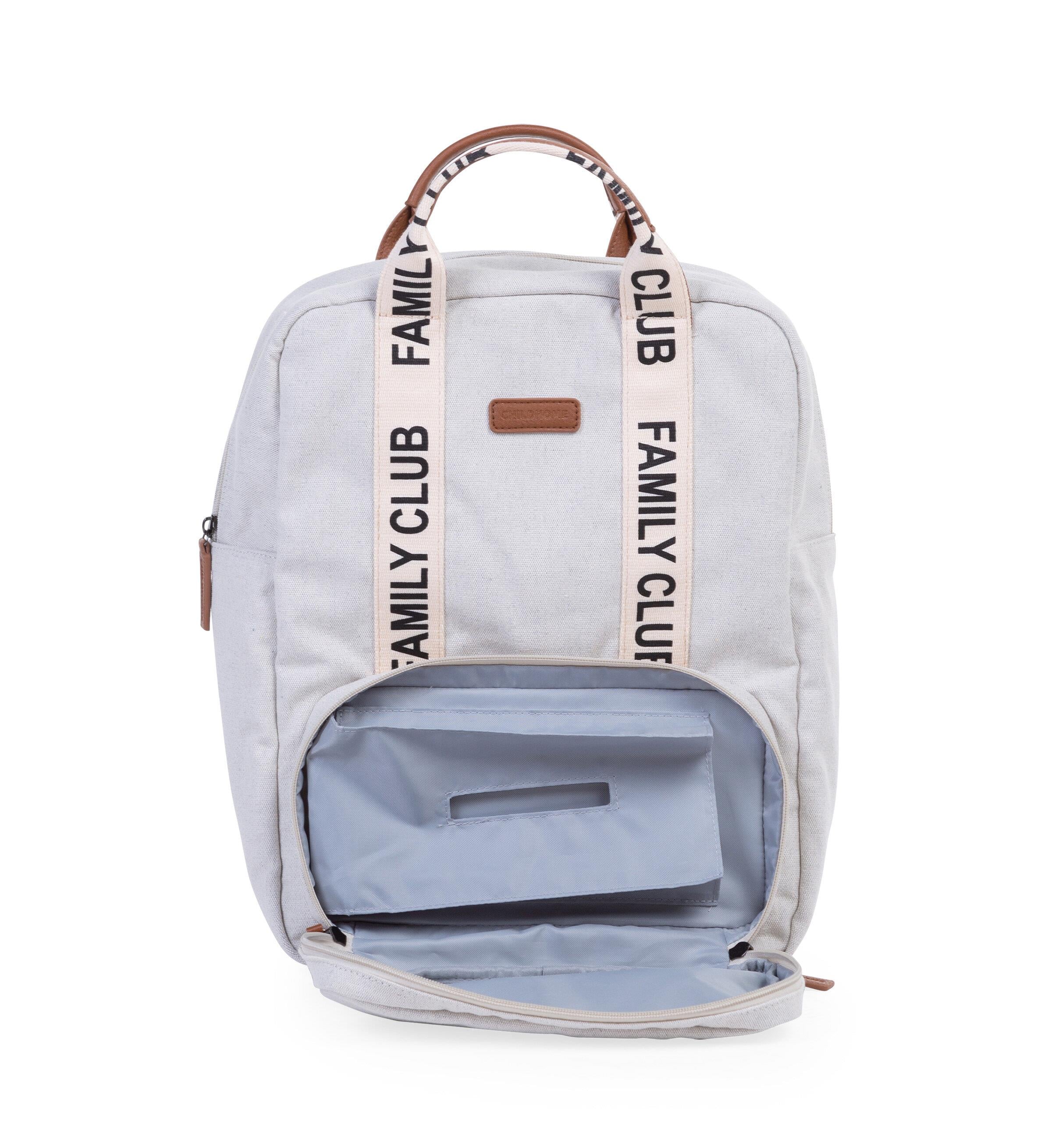 Family Club Sırt Çantası, Kanvas Gri Mommy Bag Childhome