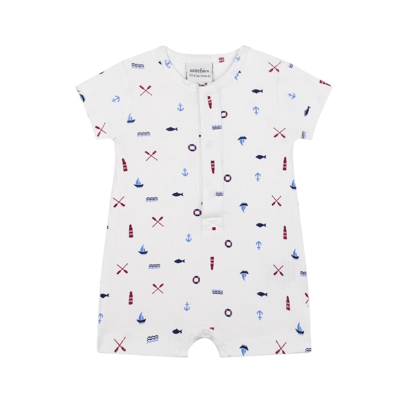 Minik Denizciler Kısa Kollu Barbatöz Kategorisiz Antebies