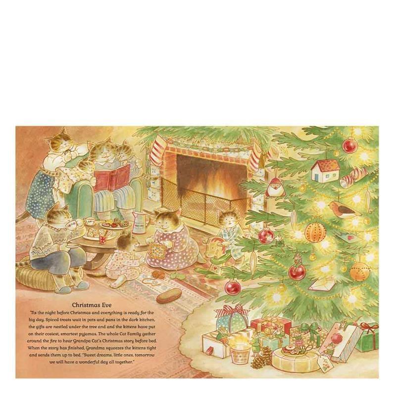 Cat Family Christmas - Lift The Flap Advent Book