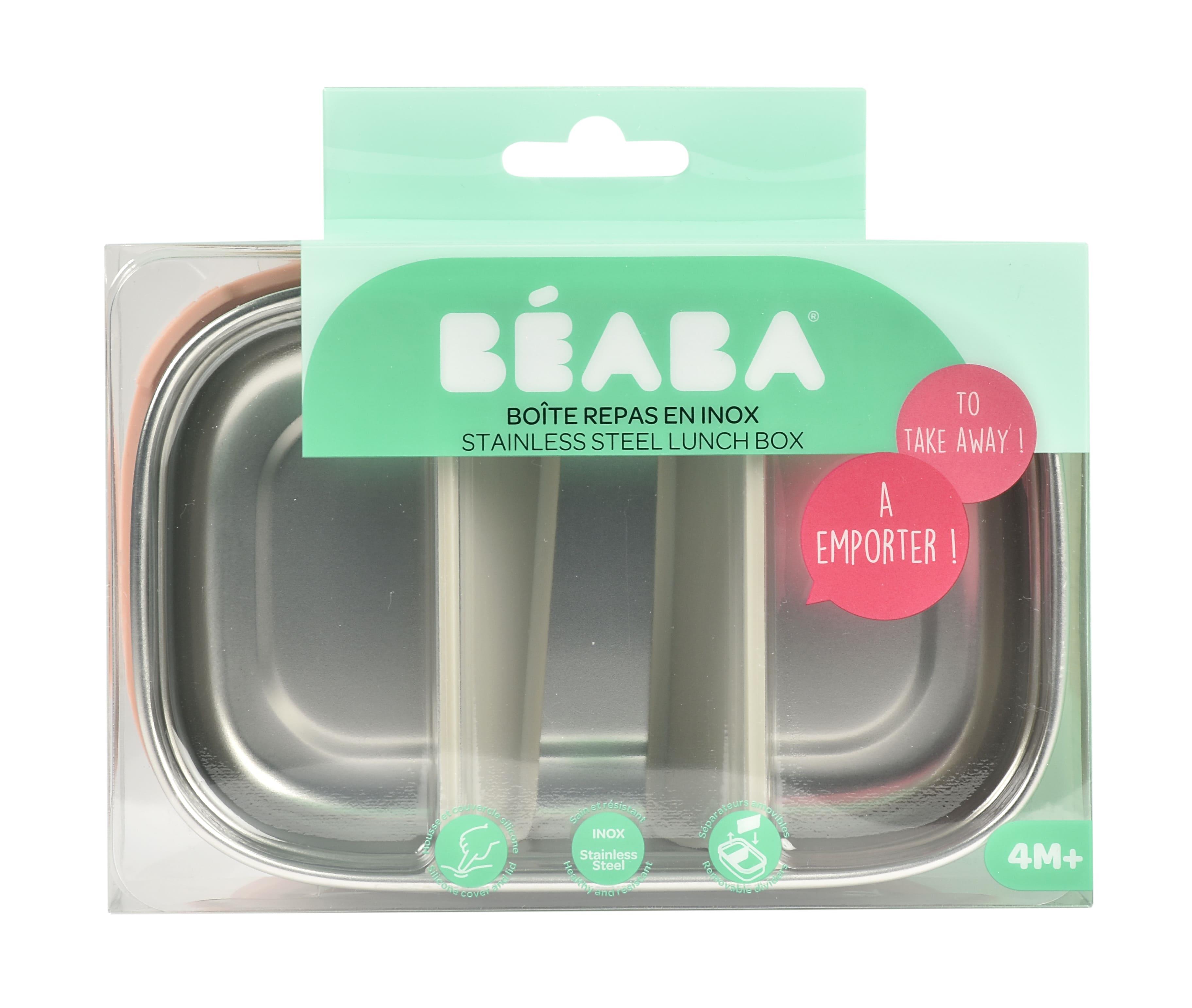 Çelik Saklama Kabı, Powder Pink Beslenme Beaba