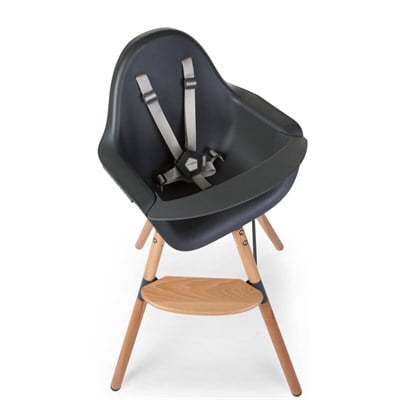 ChildHome Evolu 180° Mama Sandalyesi, Naturel / Antrasit + Ön tepsi Mama Sandalyeleri