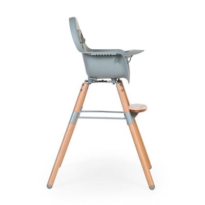 ChildHome Evolu 2 Mama Sandalyesi Mint + Ön tepsi ( Silikon Matlı)  Mama Sandalyeleri