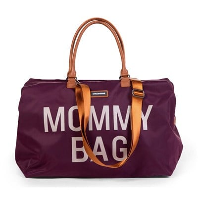 ChildHome Mommy Bag, Anne Bebek Bakım Çantası, Mor Mommy Bag