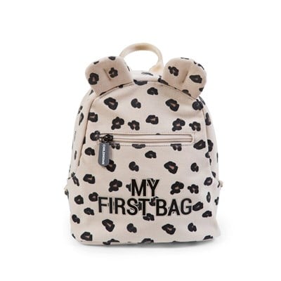 ChildHome My First Bag Çanta, Canvas Leopard Çocuk Çantası