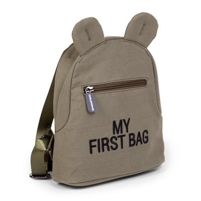 ChildHome My First Bag Çanta, Kanvas Haki Çocuk Çantası