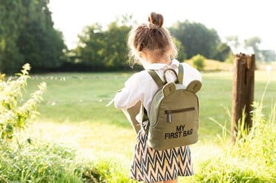 ChildHome My First Bag Çanta, Kanvas Haki Çocuk Çantası