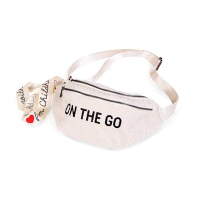 ChildHome On The Go Bel Çantası, Teddy White Çocuk Çantası