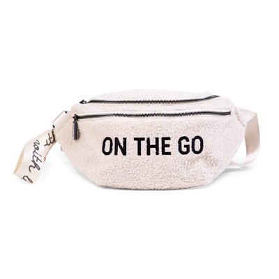 ChildHome On The Go Bel Çantası, Teddy White Çocuk Çantası